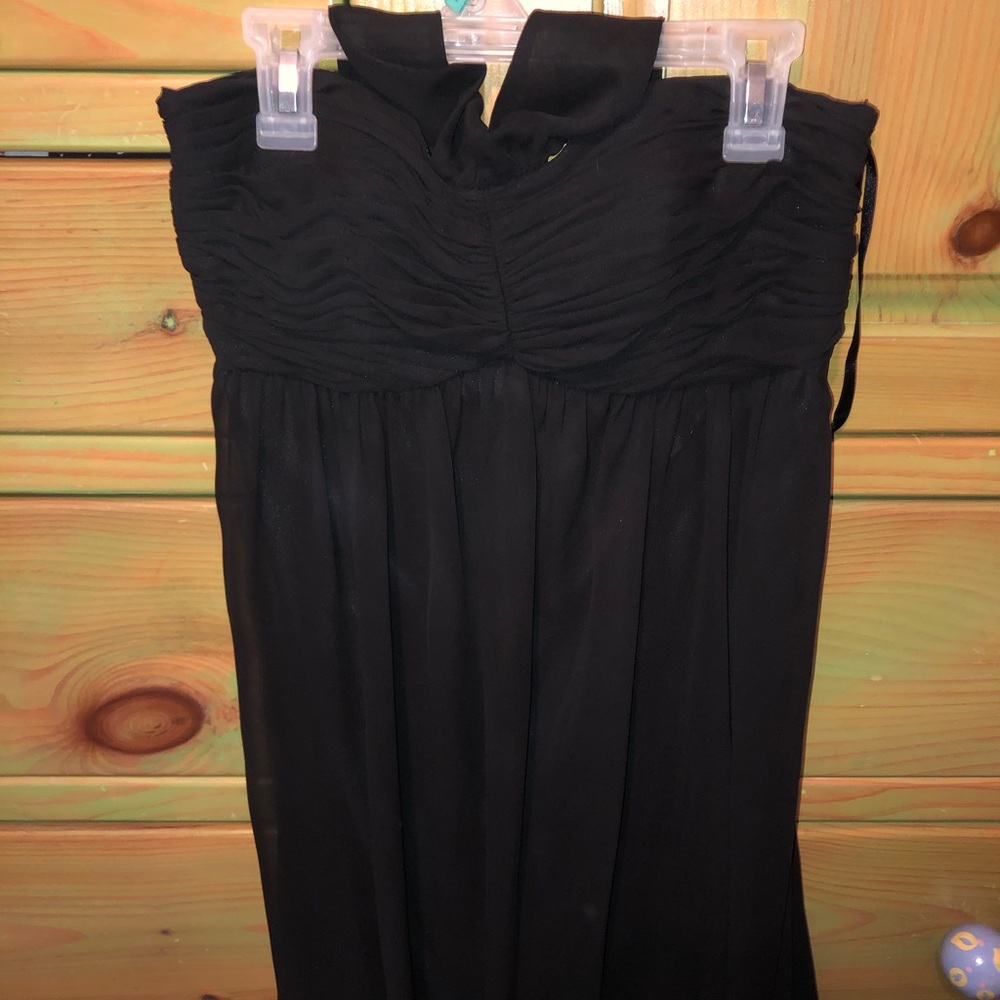 Black Dress - Ties Around Neck